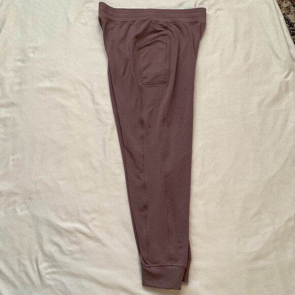 Fabletics On-The-Go Cold Weather Jogger Mauve Pink Women’s Size Large - Picture 8 of 9